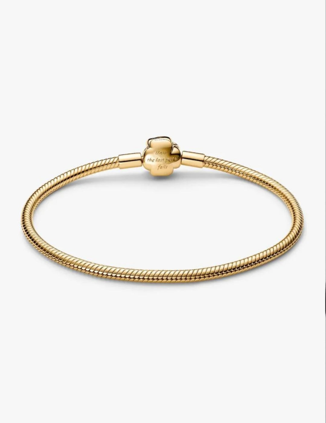 Disney Beauty and the Beast Enchanted Rose Snake Chain Bracelet