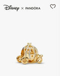 Disney Cinderella Sparkling Carriage Charm