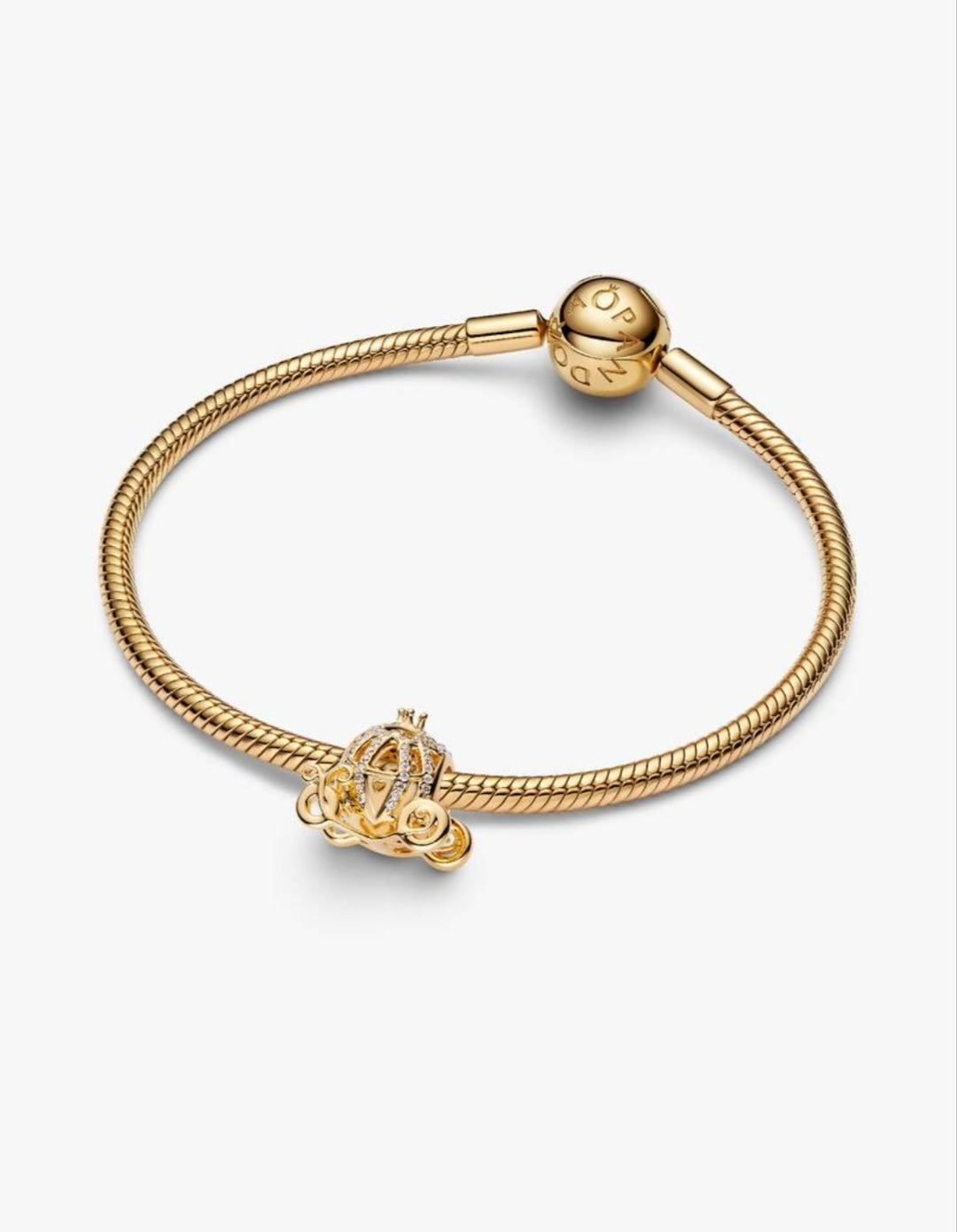 Disney Cinderella Sparkling Carriage Charm