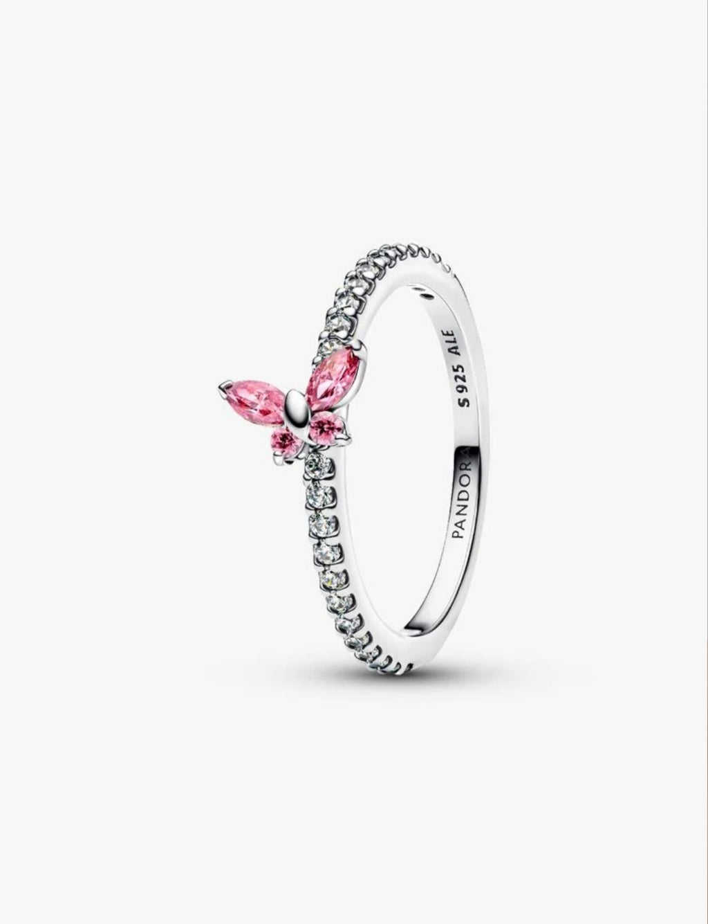 Sparkling Butterfly Ring
