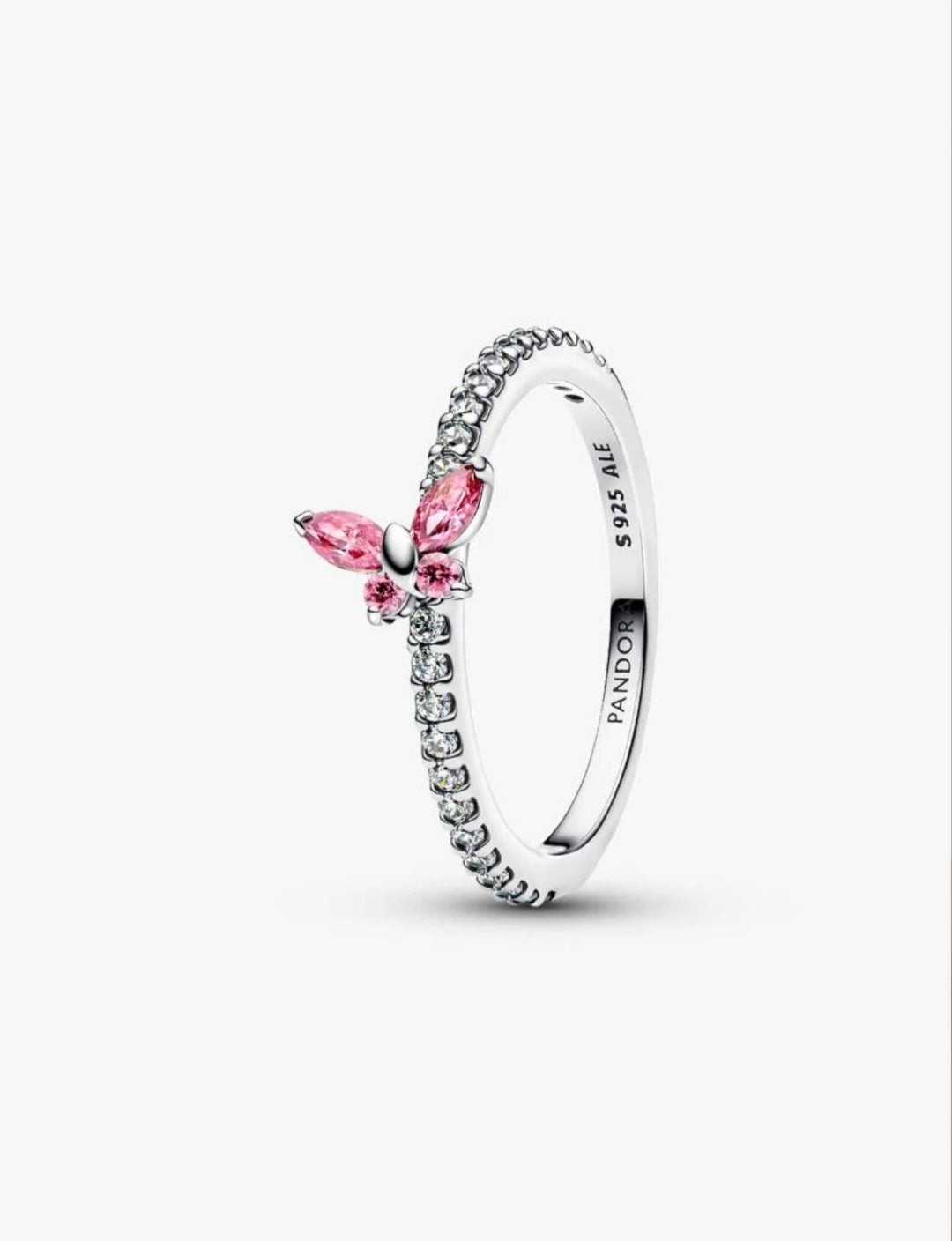 Sparkling Butterfly Ring