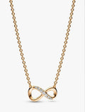 Sparkling Infinity Collier Necklace