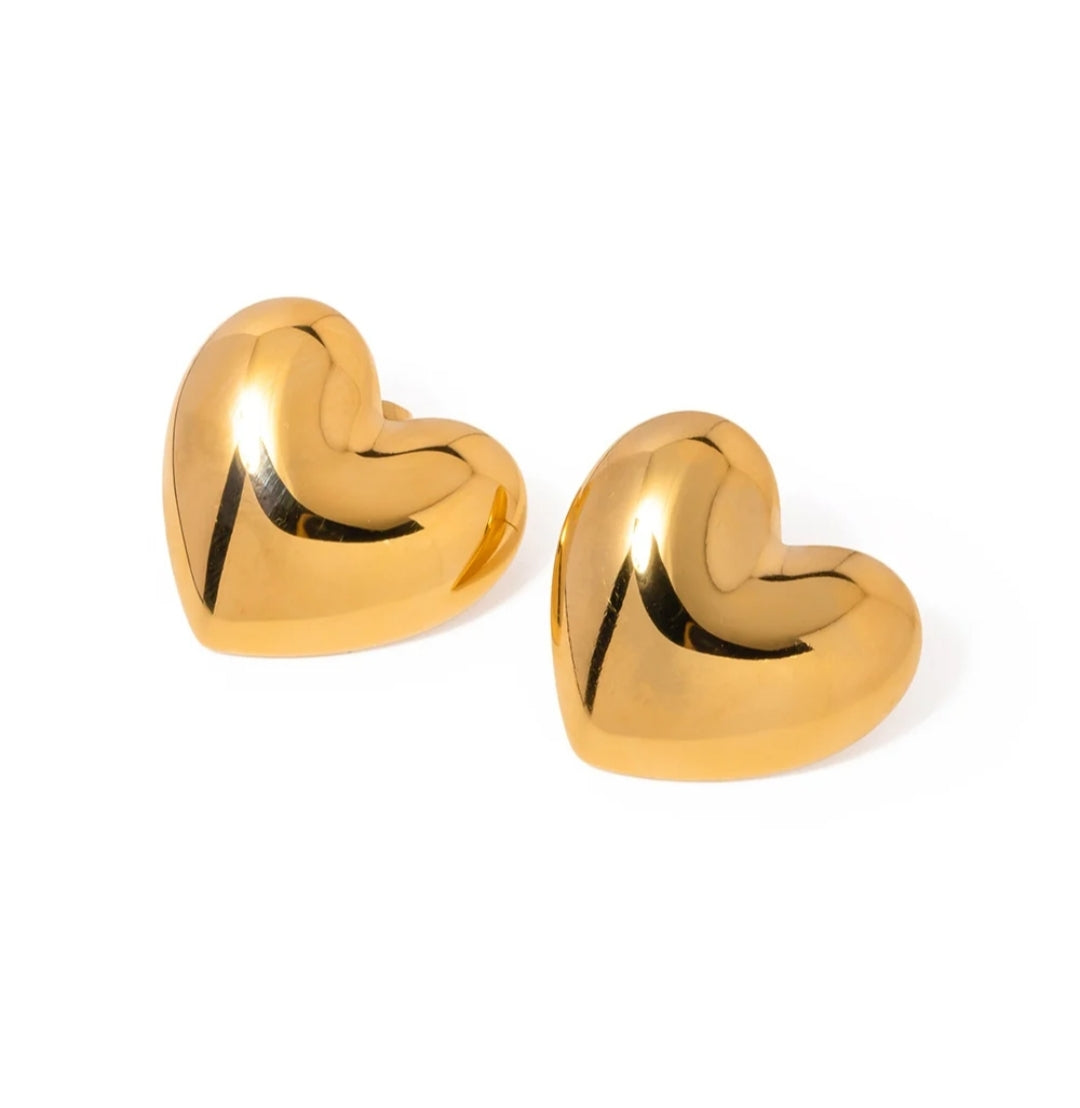 Gloria Heart Earrings