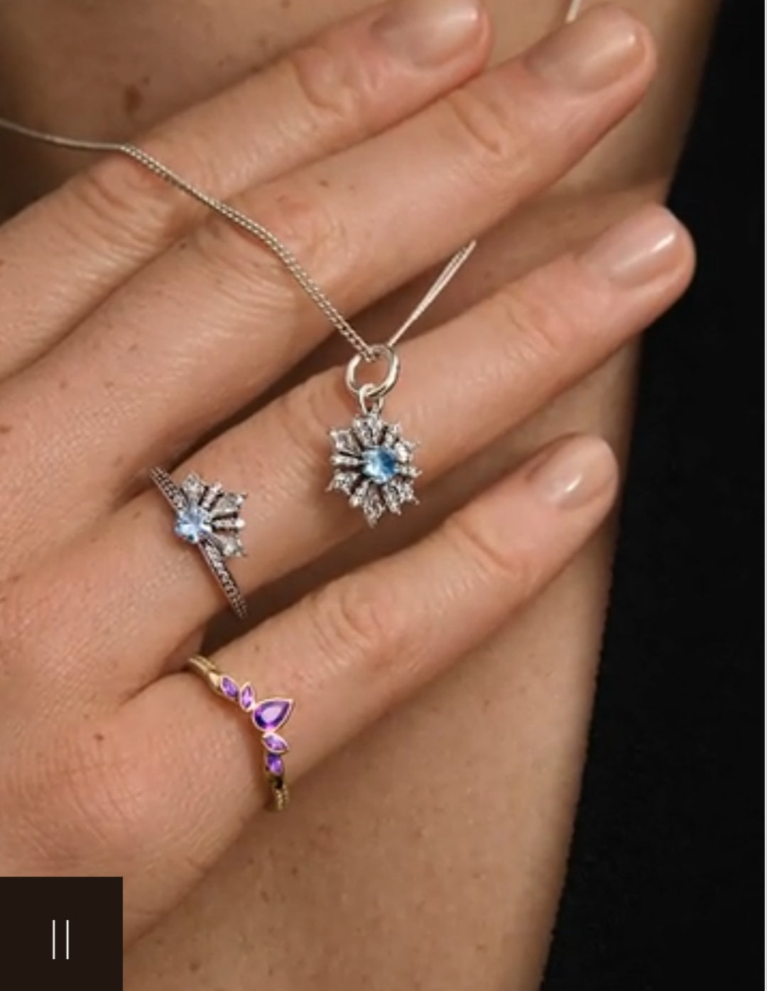 Disney Frozen Queen Elsa Tiara Ring