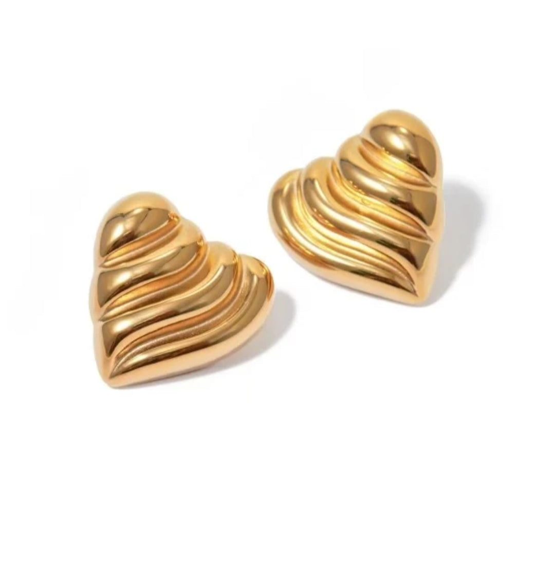Rosalee Heart Earrings