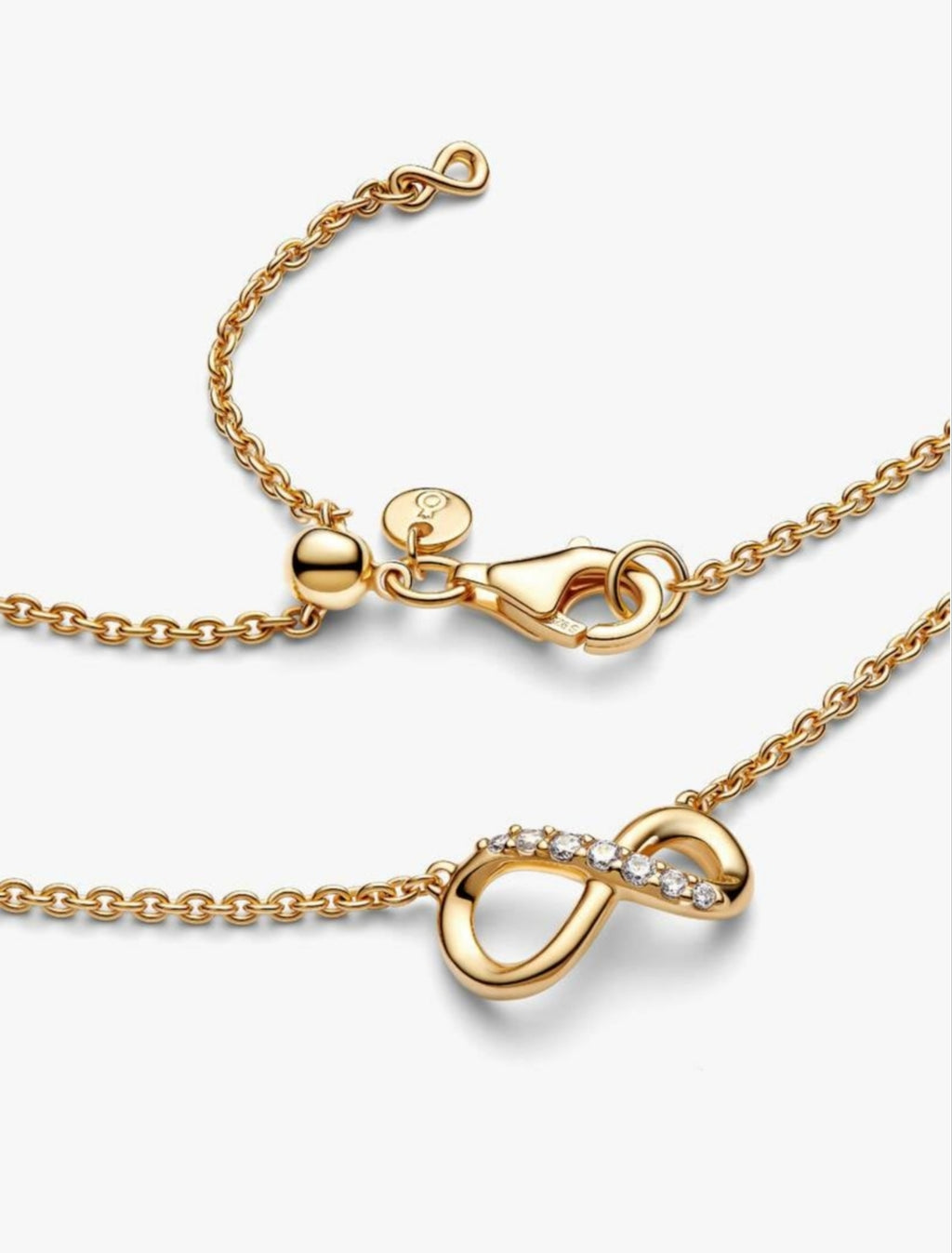 Sparkling Infinity Collier Necklace