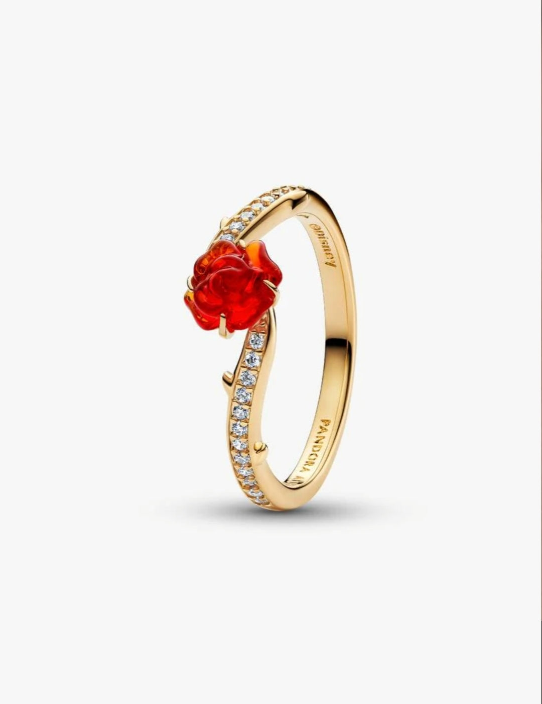 Disney Beauty and the Beast Enchanted Rose Ring