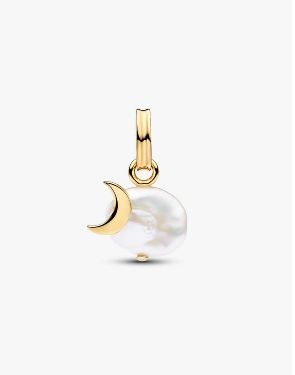 Treated Freshwater Cultured Baroque Pearl Cloud Dangle Charm