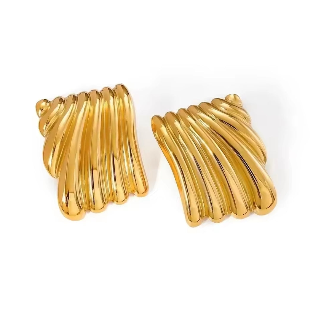 Hailey Gold Earrings