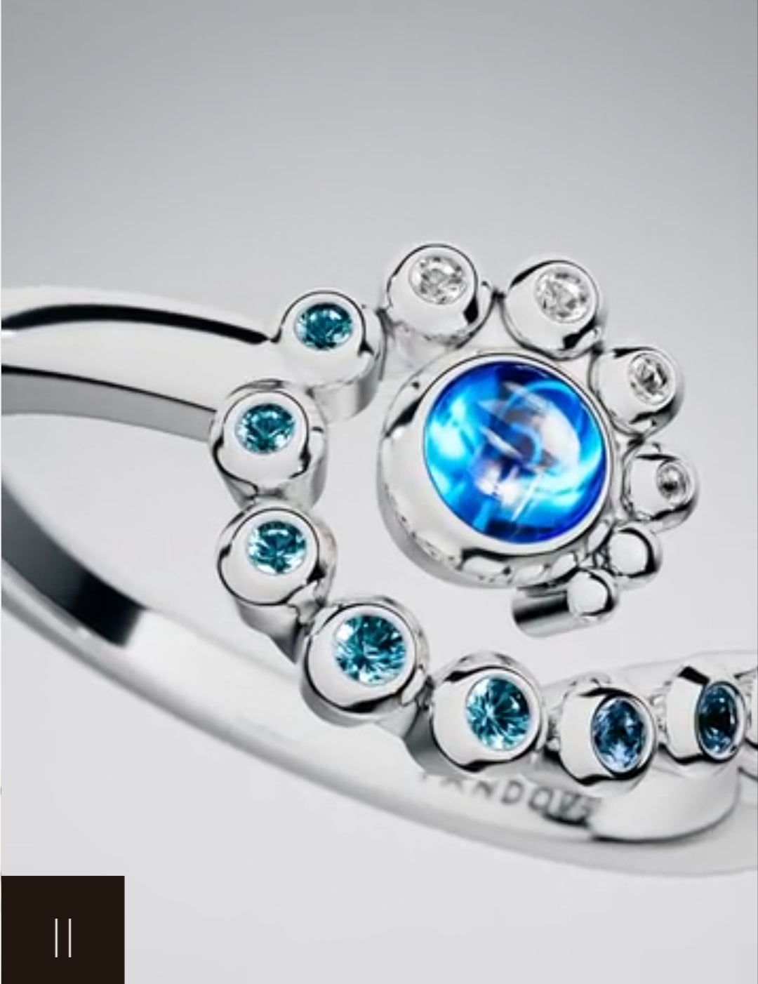 Disney Moana Ocean Wave Ring