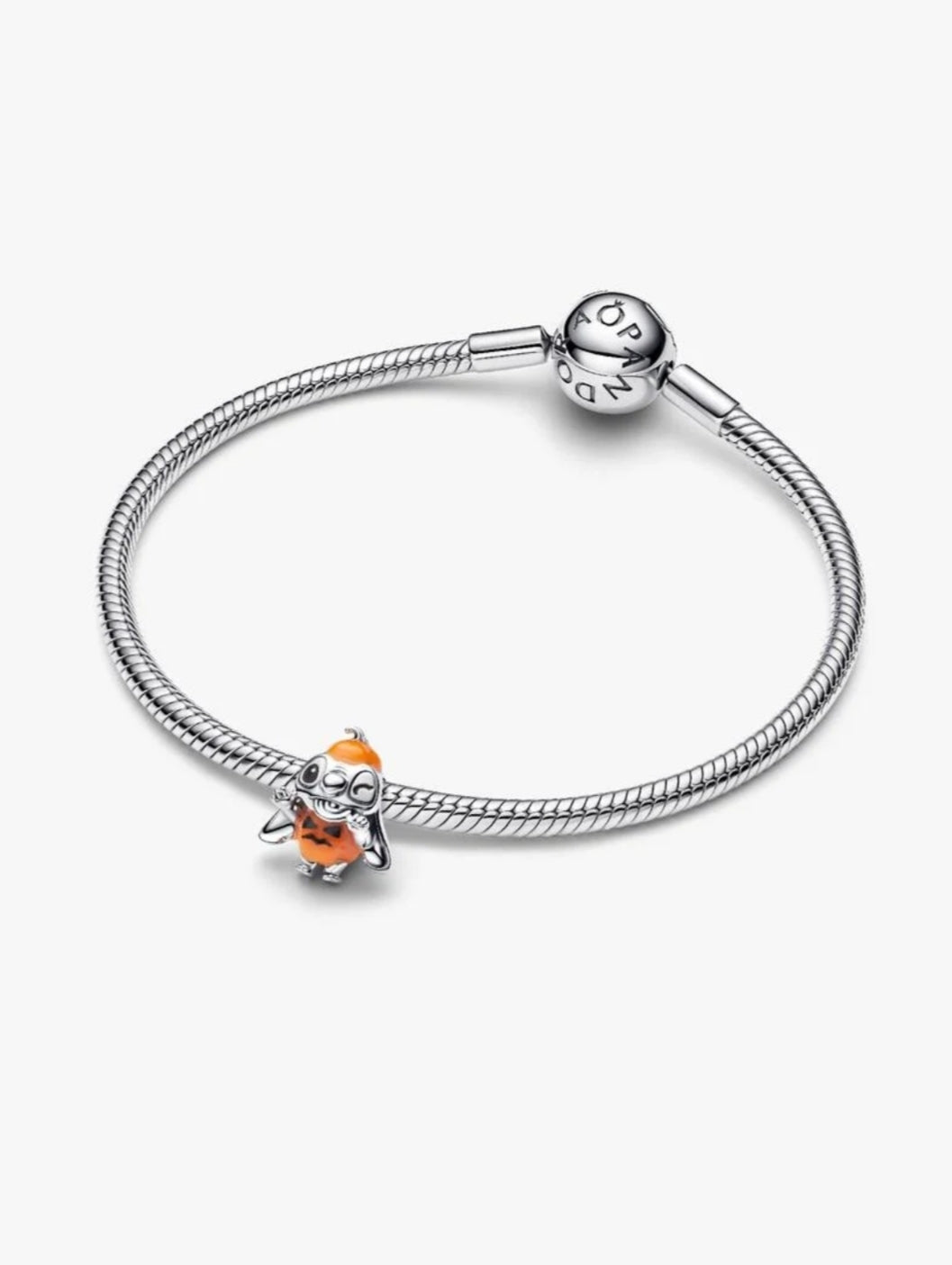 Disney Stitch Halloween Pumpkin Charm